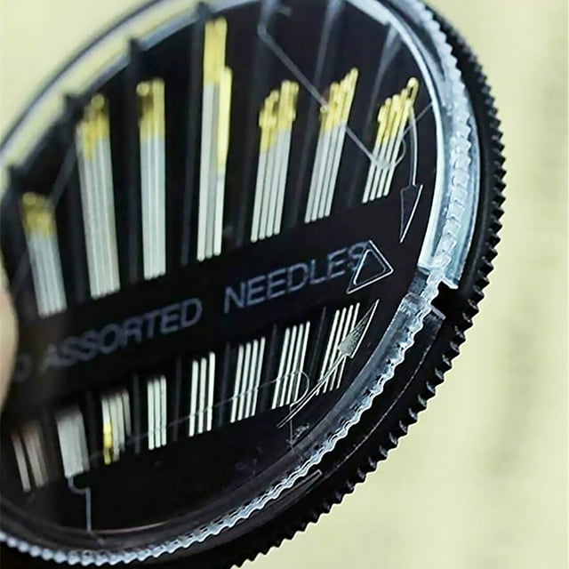 30PCS Assorted Hand Sewing Needles Embroidery Mending Craft Sewing Needles Quilt Sew Case