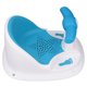 thumbnail image 3 of Asiento de baño infantil con respaldo, ventosa fuerte, silla ergonómica antideslizante para Baby Shower, azul y blanco, 3 of 9