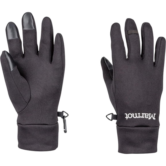 MARMOT Womens Power Stretch Connect Glove Black X-Small