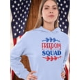 thumbnail image 2 of Freedom Squad W Garland Hoodie Women -Image by Shutterstock, Female 4X-Large, 2 of 4