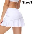 thumbnail image 2 of Faldas de tenis deportivas para mujer, faldas pantalón ligeras para golf, correr, hacer ejercicio con pantalones cortos deportivos, falda corta para mujer, falda deportiva para fitness y, 2 of 5