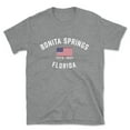 thumbnail image 1 of Bonita Springs Florida Patriot Men's Cotton T-Shirt, 1 of 1