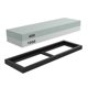 thumbnail image 2 of Whetstone, 2-IN-1 Sharpening Stone 400/1000 Grit Waterstones, Knife Sharpener Rubber Stone Holder Included, 2 of 4