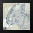 thumbnail image 2 of Goldberger, Jennifer 20x20 Black Modern Framed Museum Art Print Titled - Cool Neutral Loops I, 2 of 5
