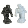thumbnail image 2 of Ceramic Abominable Snowman Yeti And Bigfoot Salt And Pepper Shakers Figurine Set, 2 of 6