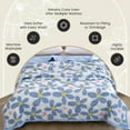 thumbnail image 2 of YOFOKO Cooling Comforter Queen, Cooling Quilt for Summer, Soft Fluffy Cooling Blanket for Night Sweats Hot Sleeper, All-Season Comfort, Machine-Washable, 2 of 6