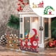 thumbnail image 1 of Ganfancp Christmas Ornaments Xmas Wood Decorations Hand Made Santa Claus For Holiday Party Festival Fireplace Home Decor Festival Table Decoration Ofertas de La Semana 1X Decoración de Papá Noel, 1 of 6