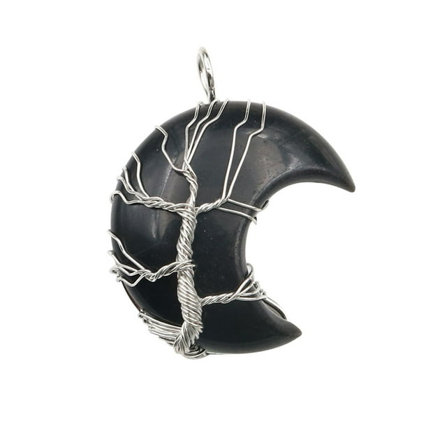 TopLLC Colliers & Pendentifs Collier Bijoux Pierre de Cristal Naturelle Pendentif Collier Serviette