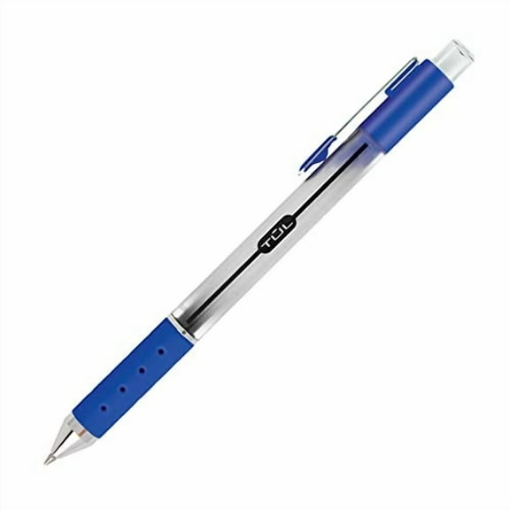 TUL Retractable Gel Pens, Bullet Point, 0.7 mm, Gray Barrel, Assorted Standard Ink Colors, Pack Of 8