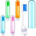 thumbnail image 1 of Travel Toothbrush Bulk Folding Toothbrush With Toothbrush Box Individually Wrapped Toothbrush For Travel Camping School Home Supplies(4 Pieces), 1 of 5