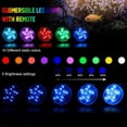 thumbnail image 5 of 100Fens Pool supplies Underwater Diving LED Lamp, Color Changing Lamp, 16 Color Remote Control Wireless LED Lamp, Suitable For Swimming Pool, Flower Pot, Fish Tank Summer Pool Essentials, 5 of 9