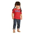 thumbnail image 4 of USA United States Patriotic 4th July Toddler Boy Girl T Shirt Infant Toddler Brisco Brands 4T, 4 of 6