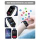 thumbnail image 2 of Reloj inteligente for hombres y mujeres con monitor de ritmo cardíaco, rastreador de ejercicios impermeable IP68, 2 of 7