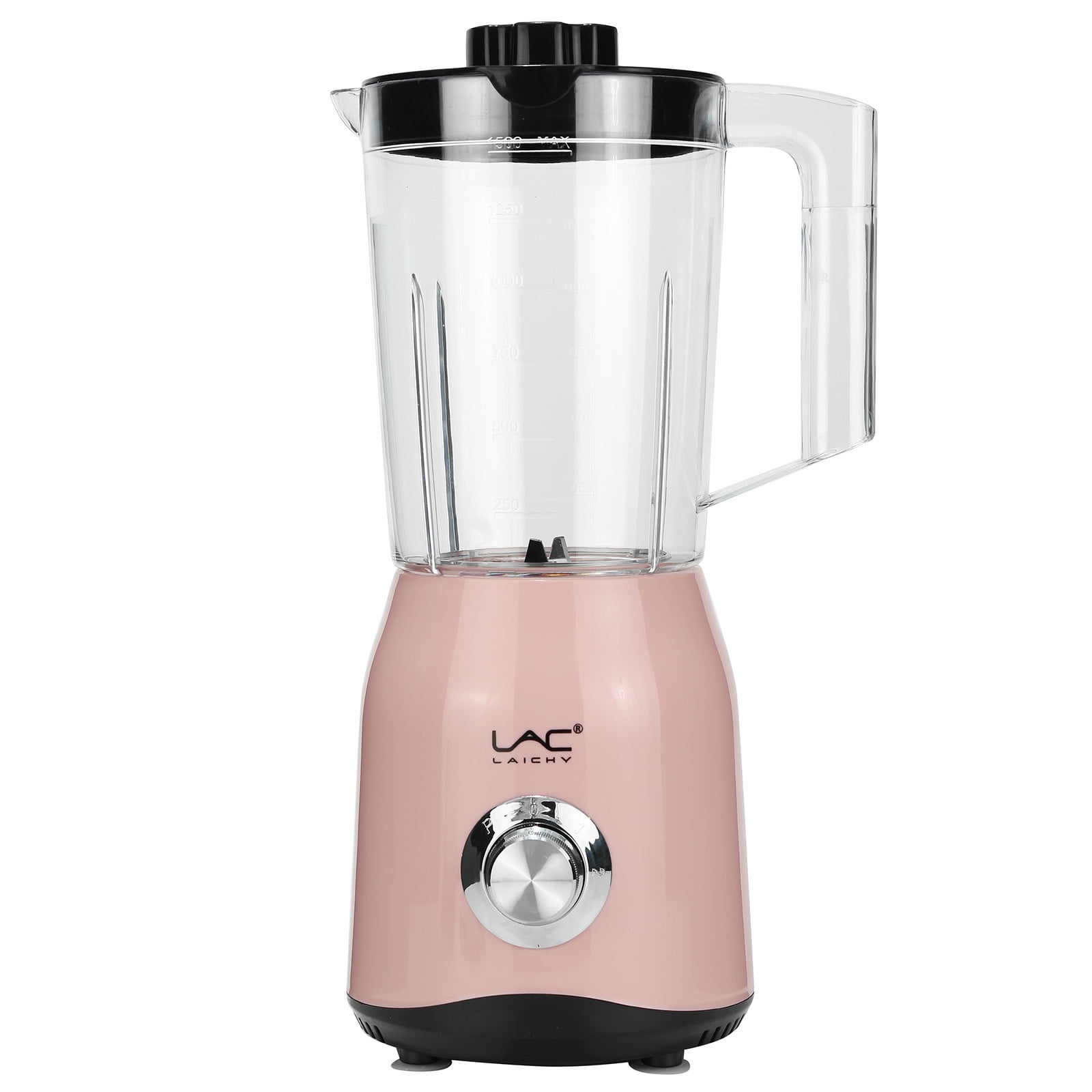 Lac Laichy 300W Countertop Blender for Smoothies, 54oz and 12oz Cups Pink