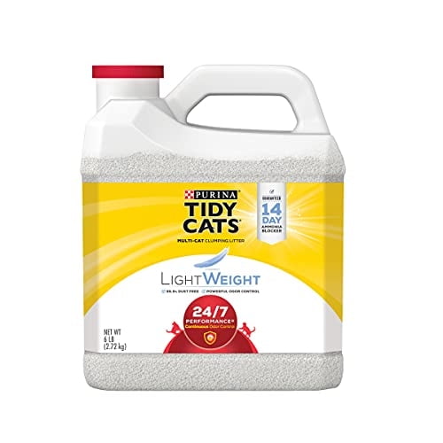 Arena para gatos Purina Tidy Cats, ligera, 24 horas al día, 7 días a la semana