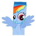 thumbnail image 3 of My Little Pony Rainbow Dash Knee High Socks (Pair) Wings Adult Teens Women, 3 of 3