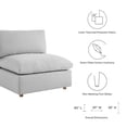 thumbnail image 3 of Modular Deep Sofa, Grey Gray, Fabric, Modern Contemporary, Living Lounge Cafe Room Hotel Lobby Hospitality, 3 of 10