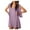 Purple, variant on Ichuanyi Woman Dress, Summer Fashion Women off shoulder Summer Beach Casual Evening Party Short Mini Dress