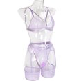 thumbnail image 7 of Bras for Women Womens Bra Women Perspective Underwear Bra Panties Skirt lingerie Roleplay Garter Belt Sets Sports Bras High Impact Sports Bra Strapless Bra Plus Size Lingerie, 7 of 7