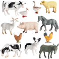 thumbnail image 1 of 12 Ensembles de Simulation Colorée de Volaille et Petits Animaux Modèle Ornements, 1 of 5