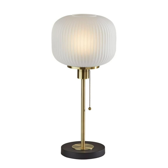 Adesso Hazel Table Lamp, Antique Brass
