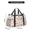 thumbnail image 3 of Disketp South American Animals Bolsa de Viaje Tipo Duffle, Bolso de Mano para Fin de Semana para Mujer, Bolsa de Gimnasio Ligera para Hombre, Esencial para Viajes, 3 of 7