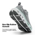 thumbnail image 3 of Zapatillas para correr para hombre NORTIV 8, transpirables, antideslizantes, gris, 3 of 8