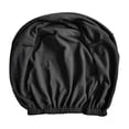 thumbnail image 2 of Foot Stool Cover Foot Stool Slipcover for Living Room High Stretch Polyester Soft Furniture Protector Washable Footrest Cover Black, 2 of 8