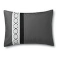 thumbnail image 6 of Hotel Style 14-Piece Black & White Stripe Bed in a Bag, King, 6 of 7