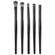 thumbnail image 1 of Juego de brochas de maquillaje Unique Bargains 5 piezas Negro, 1 of 7