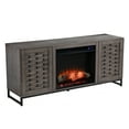 thumbnail image 4 of SEI Furniture Akehurst Touch Screen Electric Fireplace with Media Storage 58 x 26.75 Freestanding Indoor Electric Fireplaces, 4 of 10