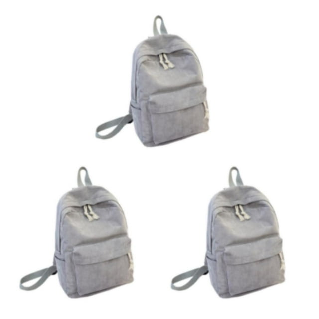 Guardoinrt Travel In Comfort With Lightweight And Durable Backpack Sturdy And Durable School Backpack Spacious LightGray 3Set