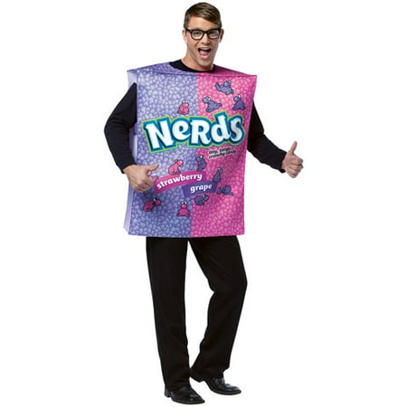 Nerds Adult Halloween Costume - One Size (Best Nerd Costume Ideas)