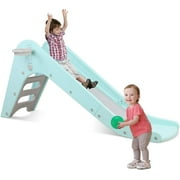 LAZY BUDDY Slide for Kids, Freestanding Toddler Slide Play Climber Set Indoor Outdoor Playground Swimming Pool Slide