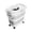 E, variant on Collapsible Food Storage Container with Wheels Large Capacity Airtight Bin for Kitchen Pantry Rice Flour Pet Food Organization Moisture Resistant Design