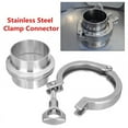 Beer Keg 2 Stainless Steel Connector Column Adapter TriClamp Gasket