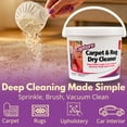 thumbnail image 3 of Capture Carpet & Rug Cleaner Powder, Fresh Scent, with Resealable Lid, 8 lb Pail, 3 of 12
