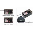 thumbnail image 3 of DTXMX Radiolink RC4GS V3 5 Channels RC Transmitter and R6FG Gyro Receiver 2.4GHz RC Controller for Crawler,Car Boat Black, 3 of 8