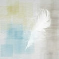 thumbnail image 2 of Murdock, Ramona 15x15 White Modern Wood Framed Museum Art Print Titled - White Feather Abstract II, 2 of 4