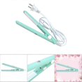 thumbnail image 2 of 2 in 1 Mini Hair Straightener, Multifunction Fashion Travel Woman Ceramic Tool (Green)., 2 of 4