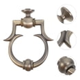 thumbnail image 4 of KAKOWELY Décoration de Porte en Alliage chic Style Classique, Frapper de Porte en Alliage de Zinc pour Porte d'Entrée, Pièce de Porte en Alliage Élégante pour Entrée de Maison, Frapper de Porte d'Entrée Simple, 4 of 5