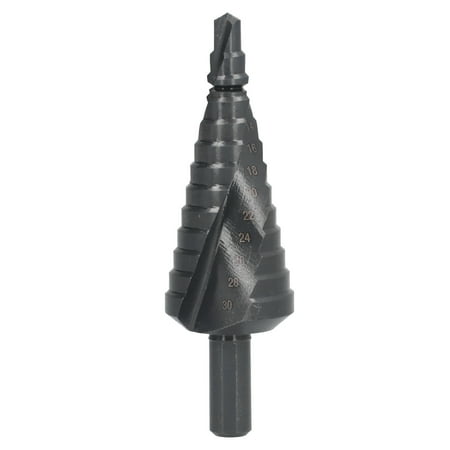 

Stepped Drilling Bits 6-30mm High Speed Steel Step Drill Bit For Woodworking