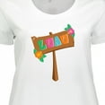 thumbnail image 4 of Inktastic Luau Sign Women's Plus Size T-Shirt, 4 of 5