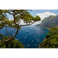 thumbnail image 2 of Elevated view of blue waters of the City of Capri  an Italian island off the Sorrentine Peninsula on the south side of, 2 of 2