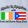 thumbnail image 2 of CafePress - Irish Puerto Rican Bl Tr - Cute Infant Baby Football Bodysuit, 2 of 3
