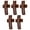 B, variant on Avaner 5pcs Pocket Cross with Mesh Bag, Cross My Heart Encouragement Gift Handheld Small Wooden Crosses for Fingertip Stress Relief, Gifts for Christians Prayer Church