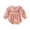 Gold, variant on My First Halloween Baby Girl Outfit Plaid Romper Long Sleeve Pumpkin Ruffle Onesie with Bows Fall Winter Clothes (Gold,12-18 Months)