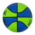 thumbnail image 4 of Spalding Lay-Up Mini Outdoor Blue/Green Basketball 22", 4 of 6