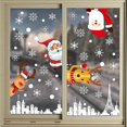 thumbnail image 3 of Christmas Snowflake Window Clings, Merry Christmas Window Clings, 3 of 5