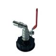 thumbnail image 4 of Contenedor de IBC 16 mm de válvula de grifo adaptador de agua Barril de agua Toque Acero inoxidable Conector de PVC Depósito Suministros Suministros de reemplazo de piezas Kearding TO001166-00, 4 of 7